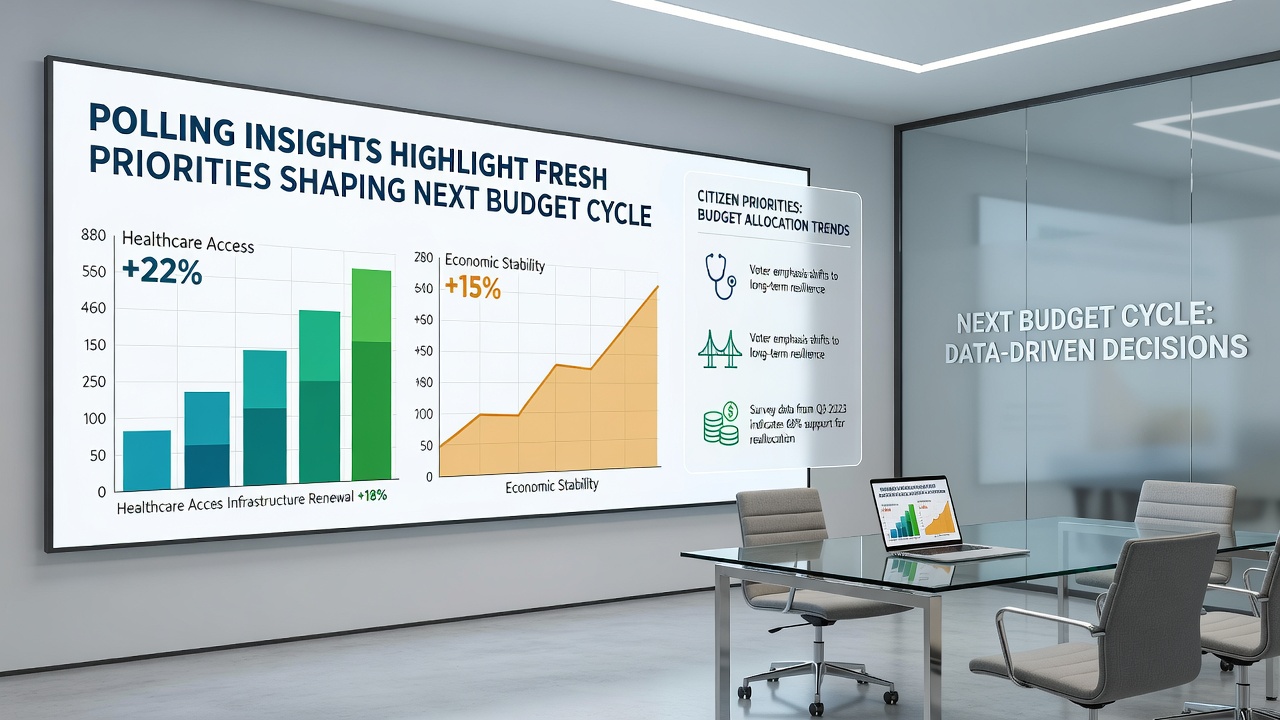 Polling Insights Highlight Fresh Priorities Shaping Next Budget Cycle
