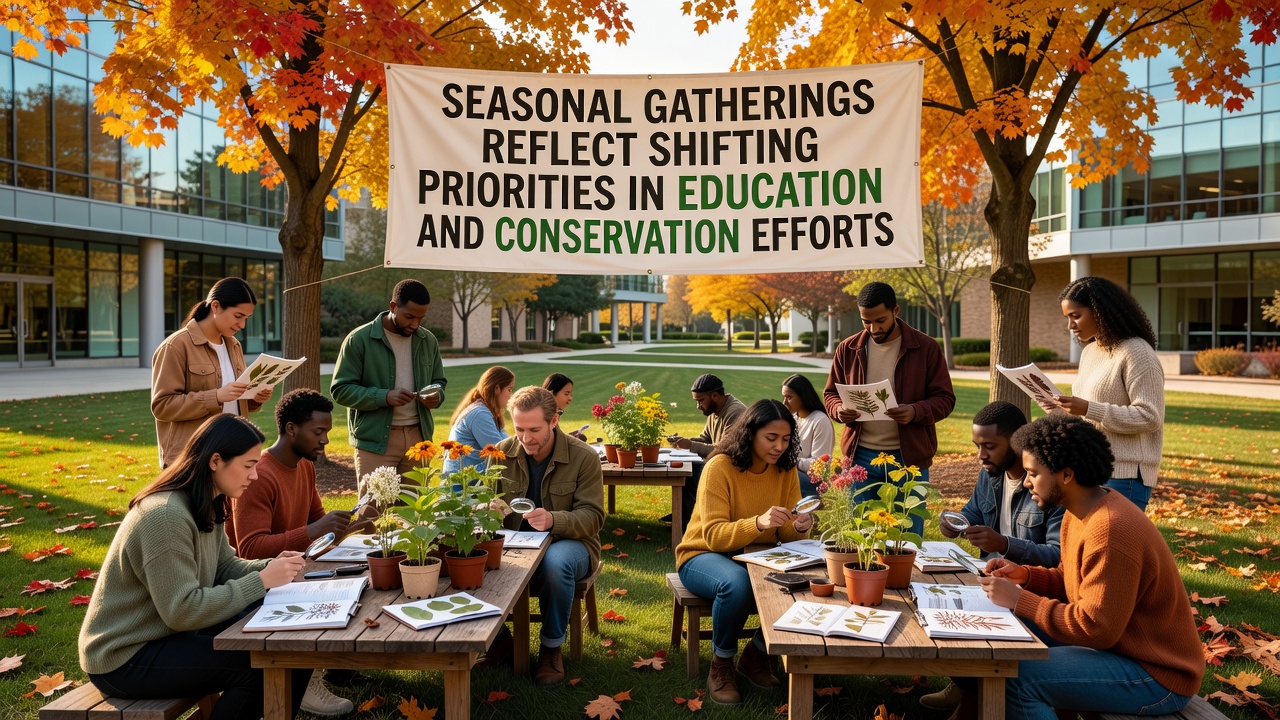 Seasonal Gatherings Reflect Shifting Priorities in Education and Conservation Efforts