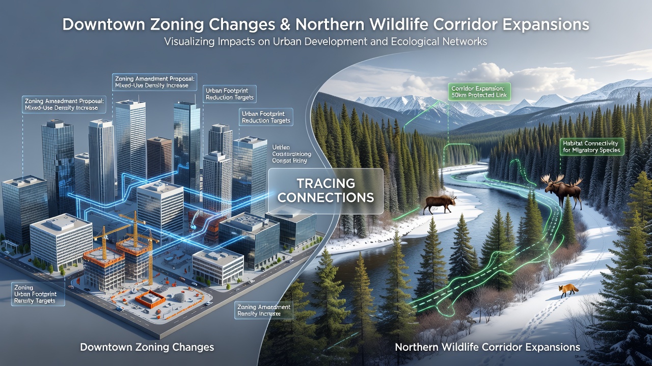 Construction of wildlife underpass connecting urban edge to northern corridor